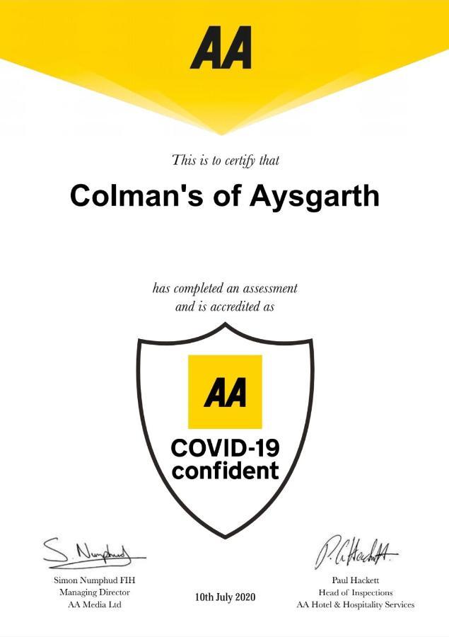 Colman'S Of Aysgarth Town Ends Bed & Breakfast Екстериор снимка